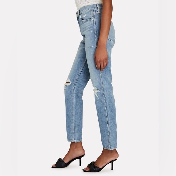 NWT SLVRLAKE Virginia Slim Straight-Leg Jeans - Picture 2 of 11